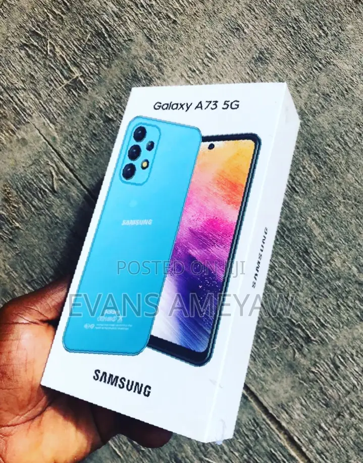 New Samsung Galaxy A73 5G 256 GB Black