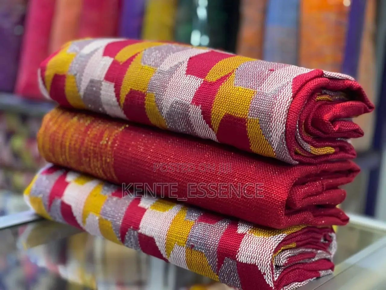 Bonwire Kente Available in 6 Yards