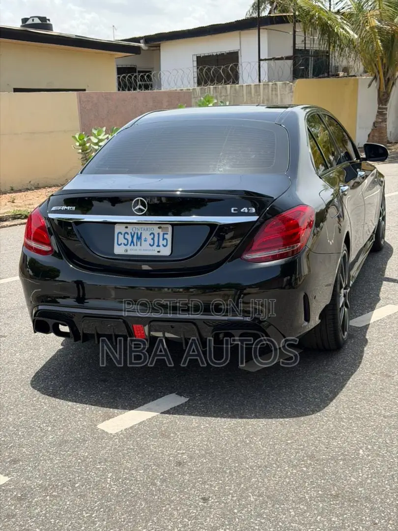 Mercedes-Benz C43 4Matic Sedan AWD (3.0L V6 9AM) 2018 Black