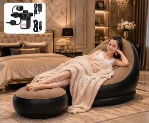 Comfort Meet Elegance (Inflatable Air Sofa Plus Free Pump