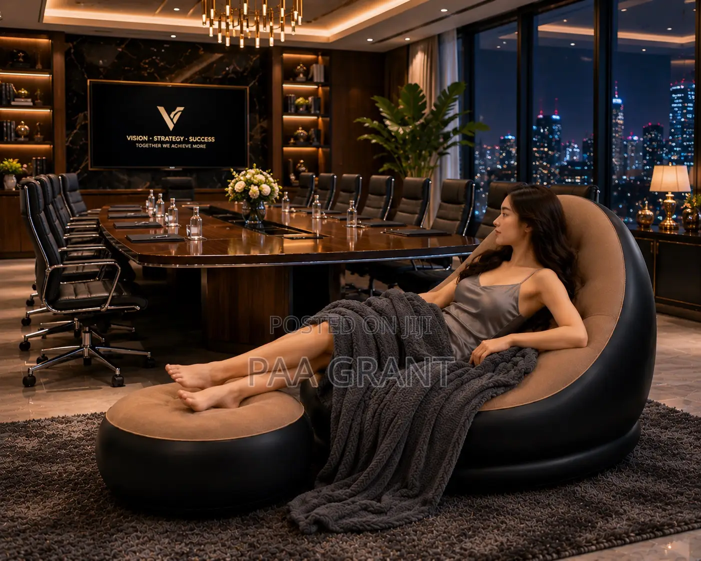 Premium Quality U Can Trust Inflatable Air Sofa Plus Free Pump