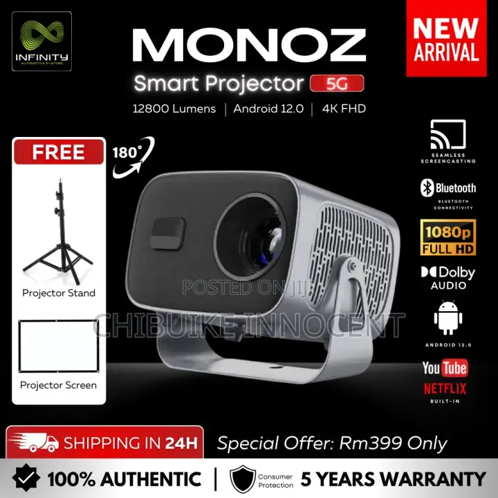 13.0 Smart Android Projector