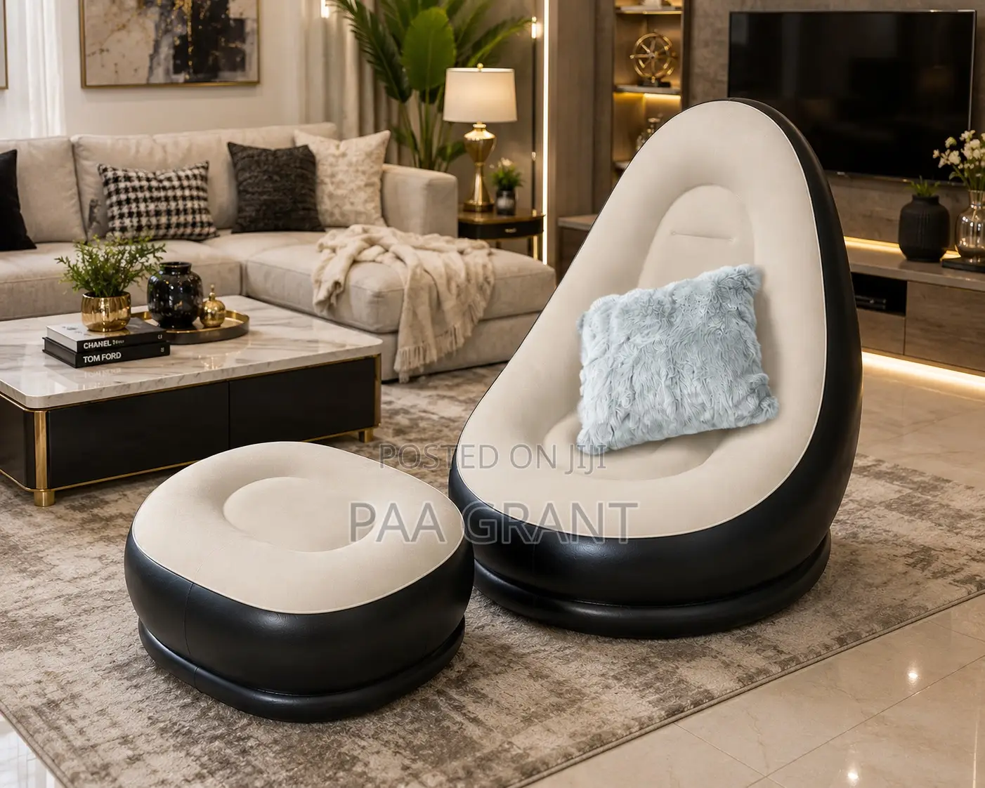 Top Notch Luxury Inflatable Air Sofa Plus Free Pump
