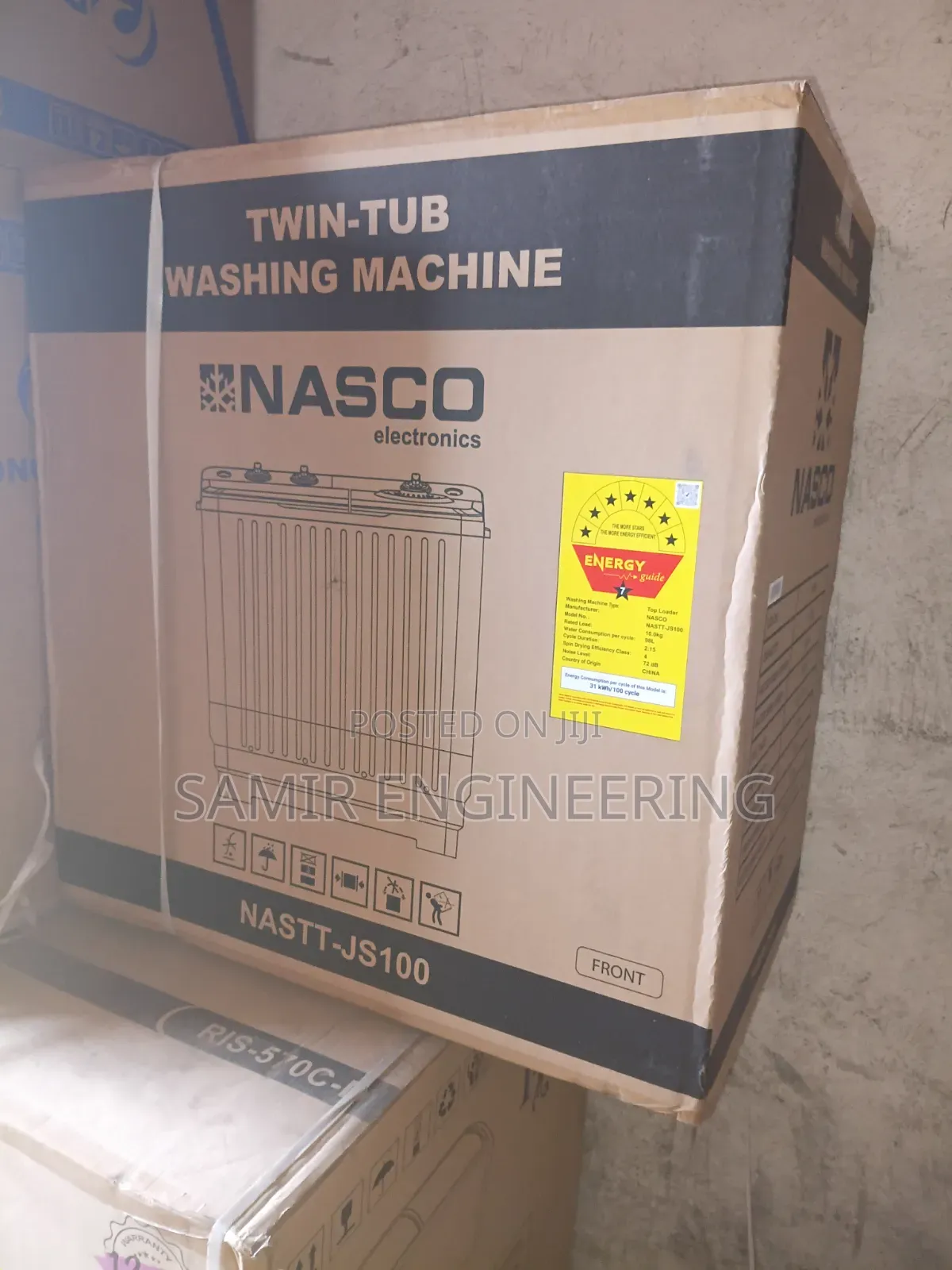 Double the Tub, Double the Speed: Nasco 10kg Semi-Automatic