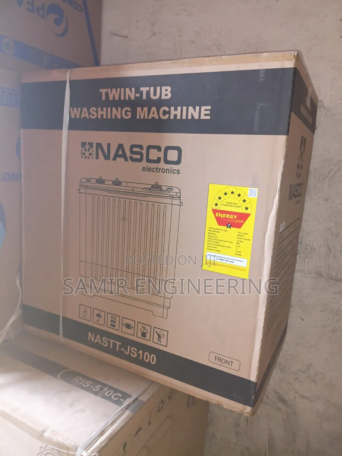 Double the Tub, Double the Speed: Nasco 10kg Semi-Automatic