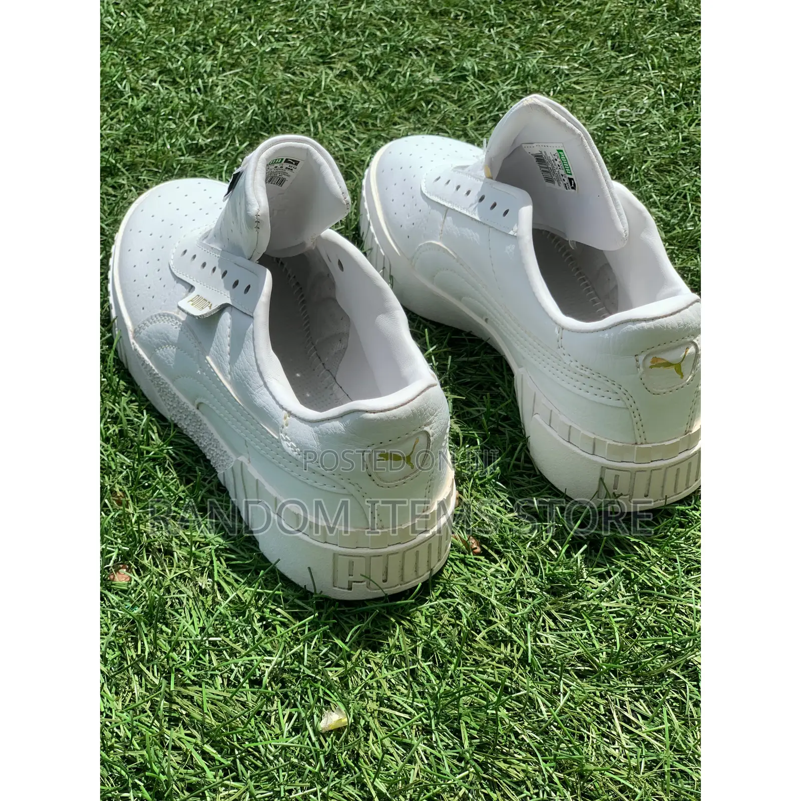 White Puma Sneakers
