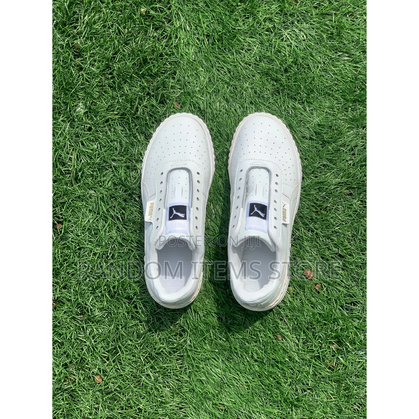 White Puma Sneakers