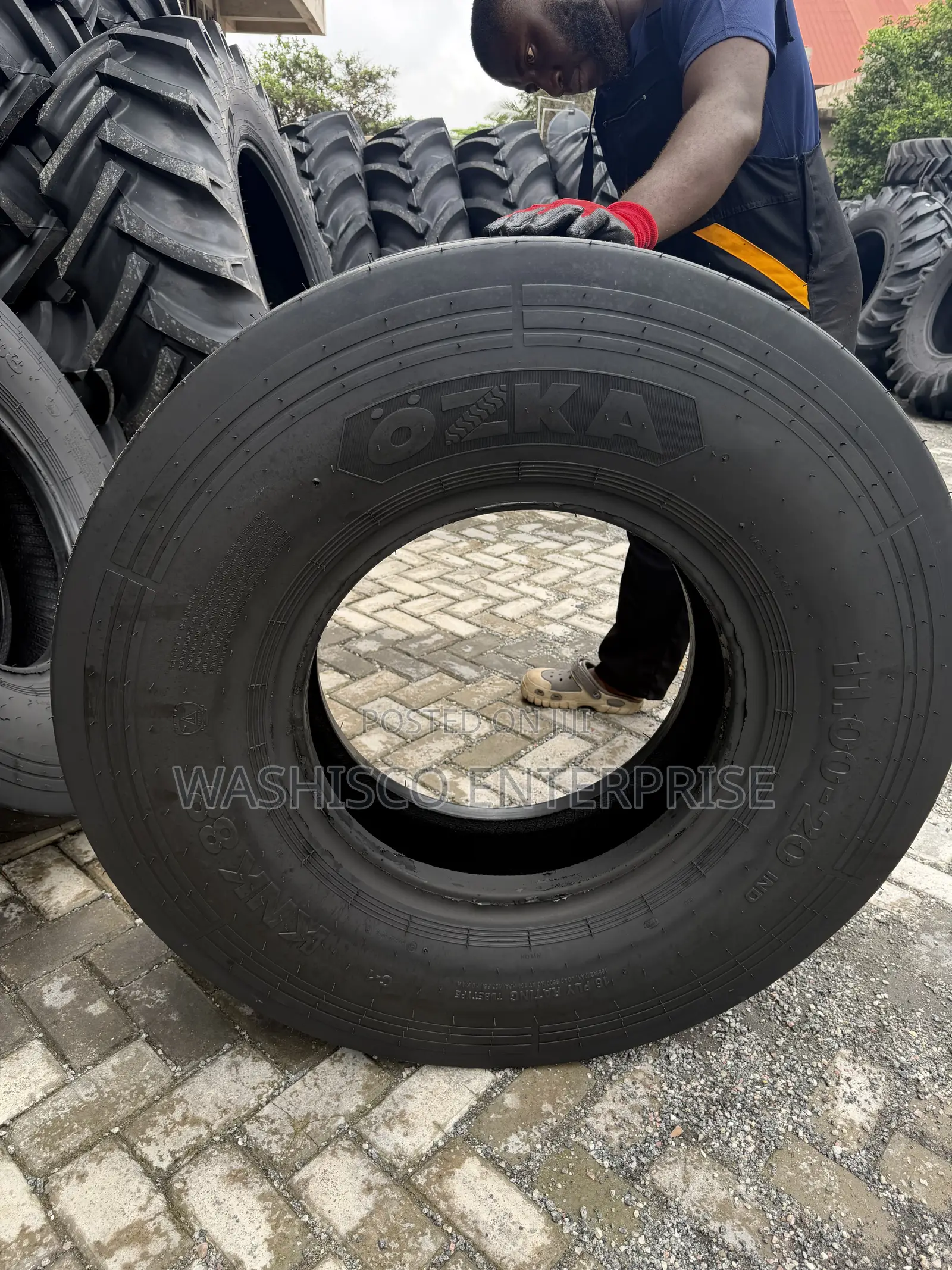 Tire Size:11.00-20. Brand Is Ozka. Made Is Turkey 