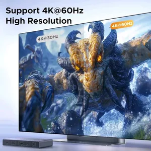 ‎Ugreen 60hz Hdmi KVM Switch Switcher 2 PCS Sharing 1 Monitor ‎