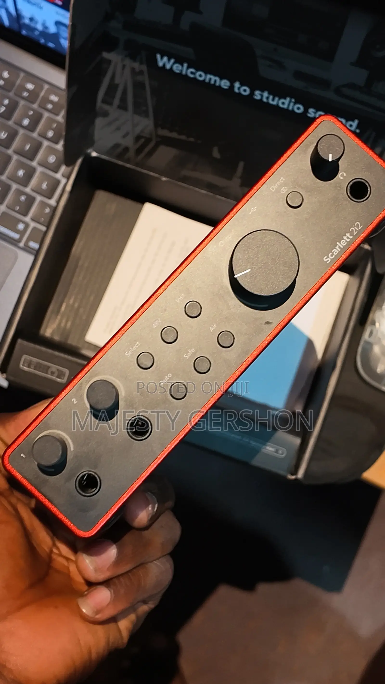 Focusrite 2i2 4th Gen Audio Interface / Sound Card
