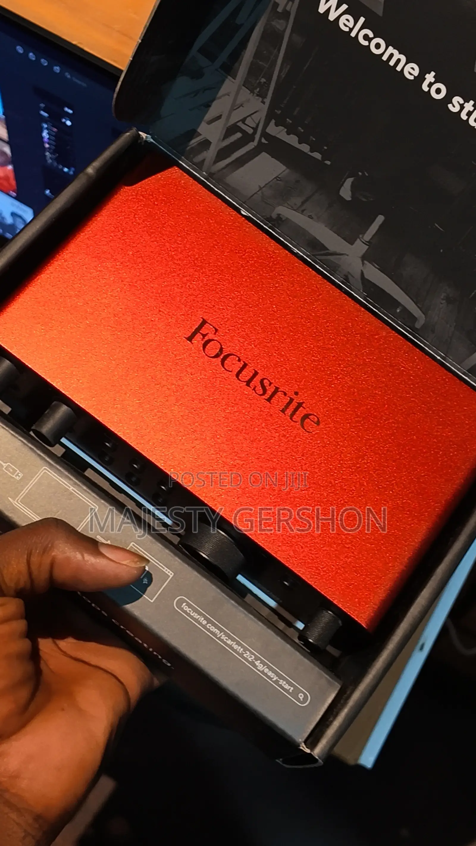 Focusrite 2i2 4th Gen Audio Interface / Sound Card