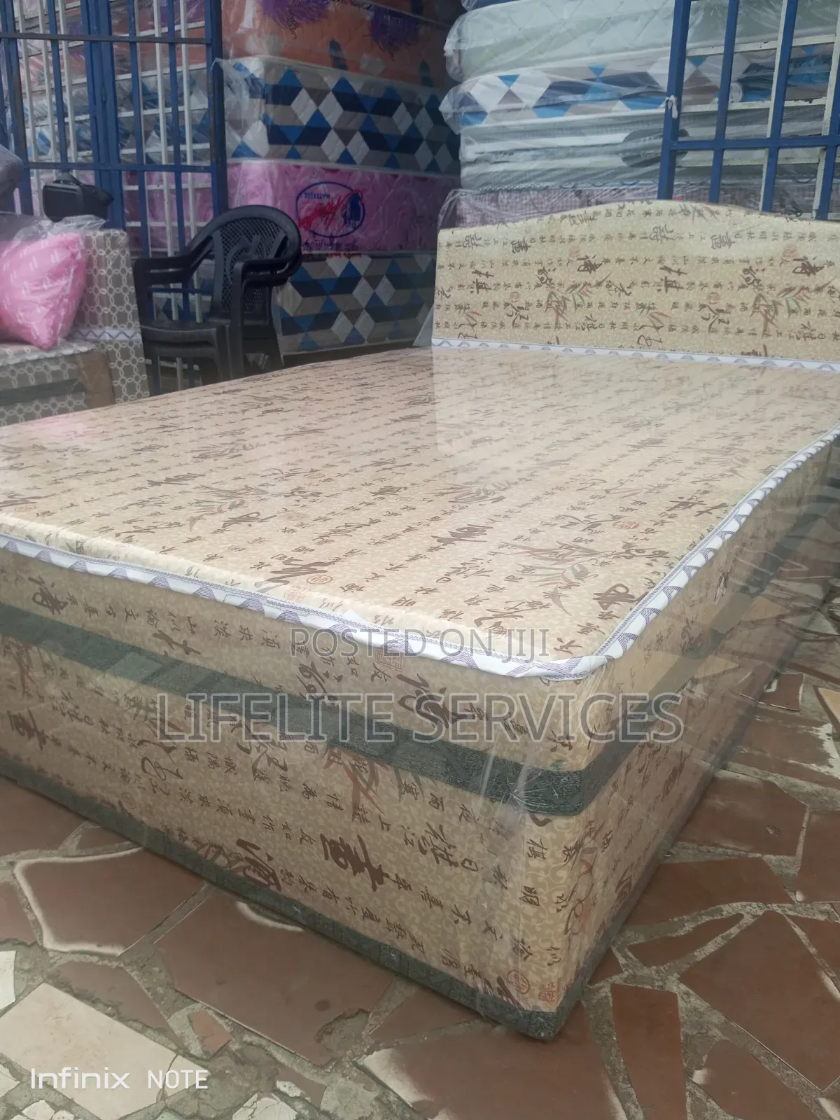 Inbuilt Bed Already Made With Foam- Large Size