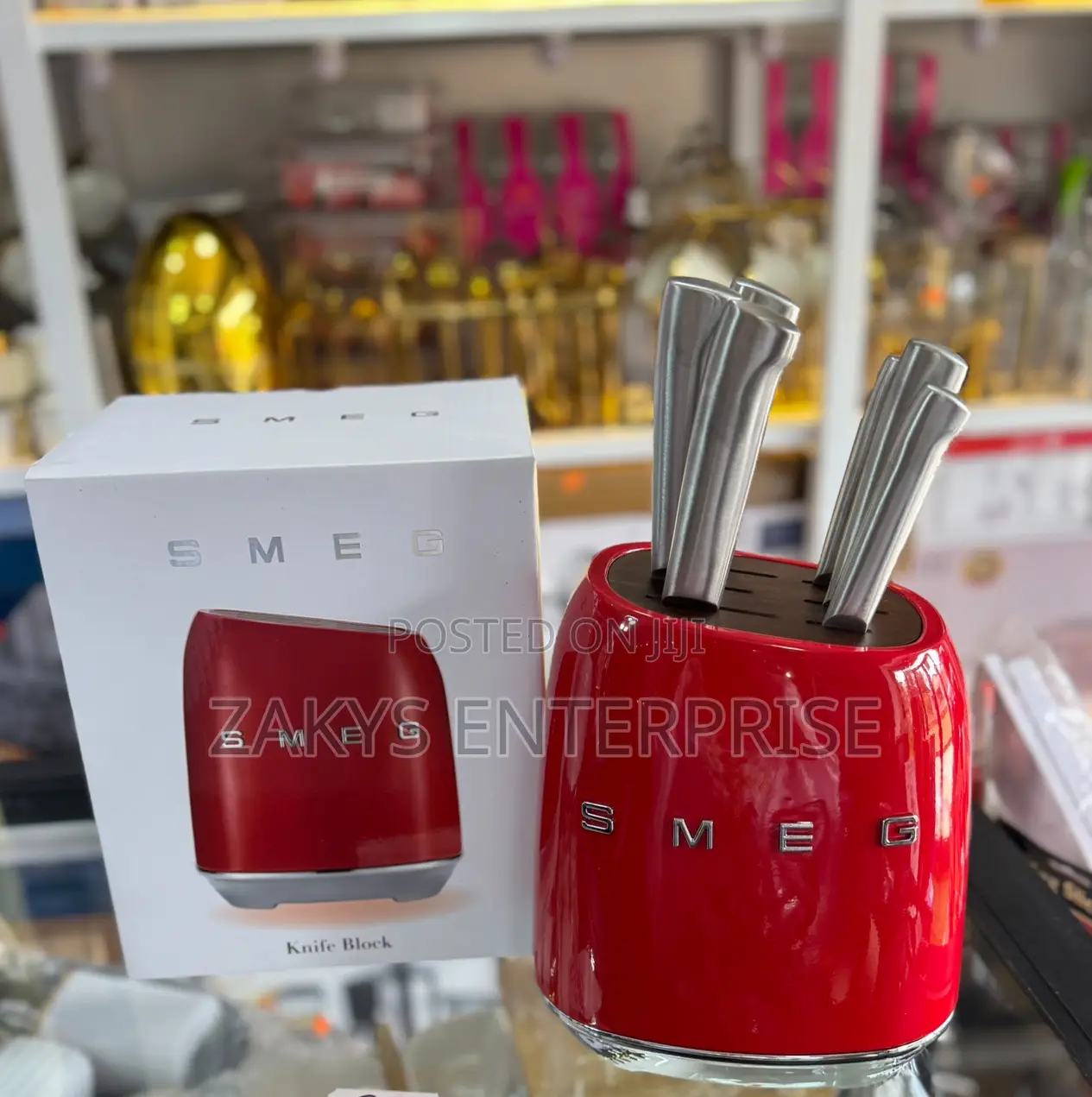 Luxury Smeg Stainless Knives
