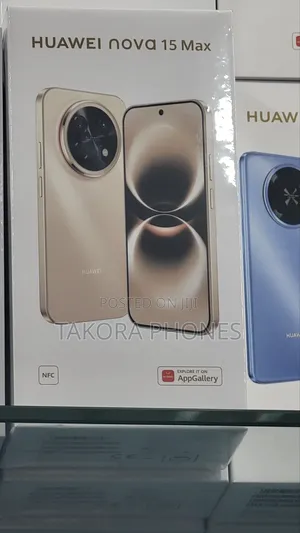 New Huawei nova 15 Max 256 GB Black