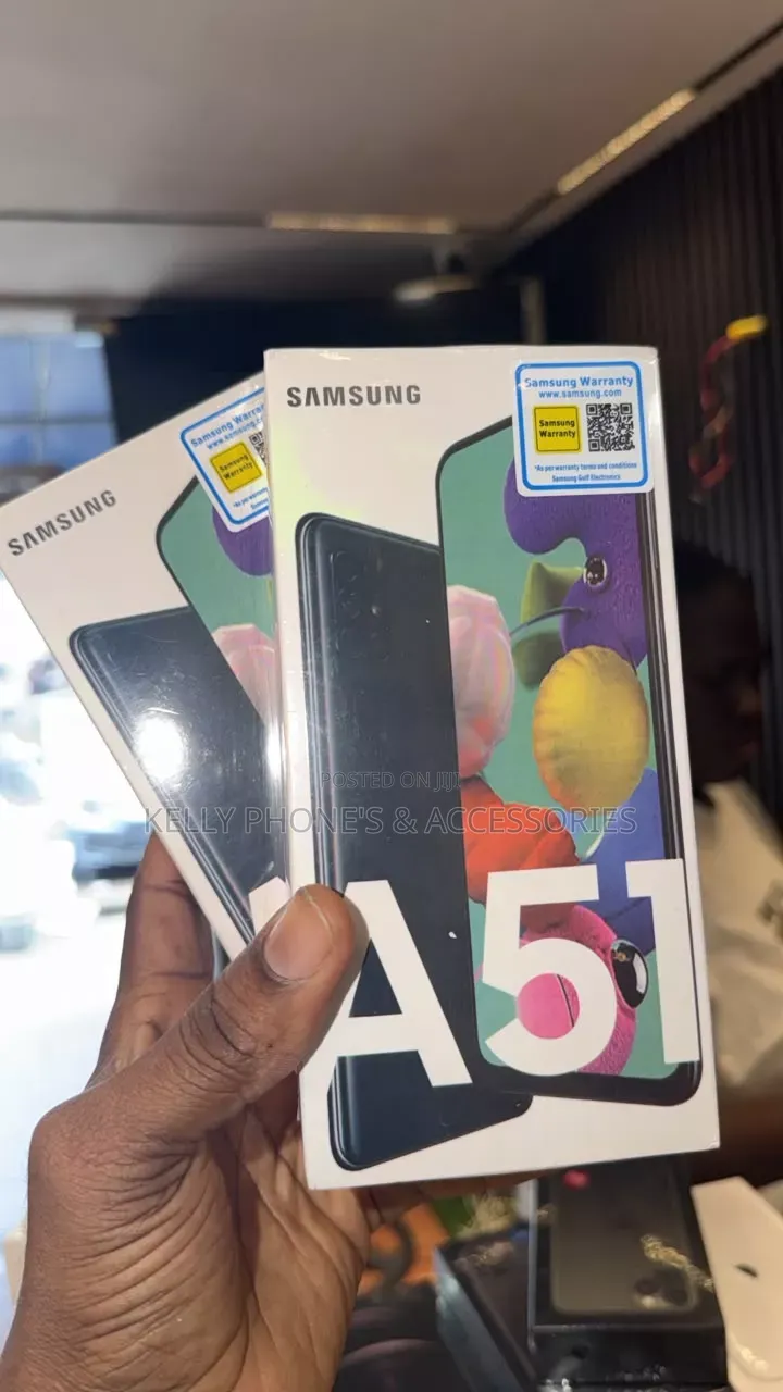 New Samsung Galaxy A51 128 GB Black