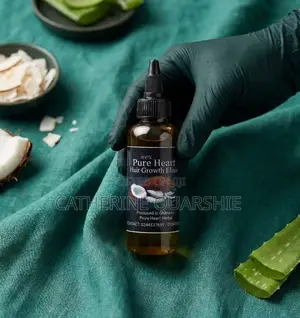 Pure Heart Hair Growth Elixir 100ml |For Edges, Breakage, Length,Itch