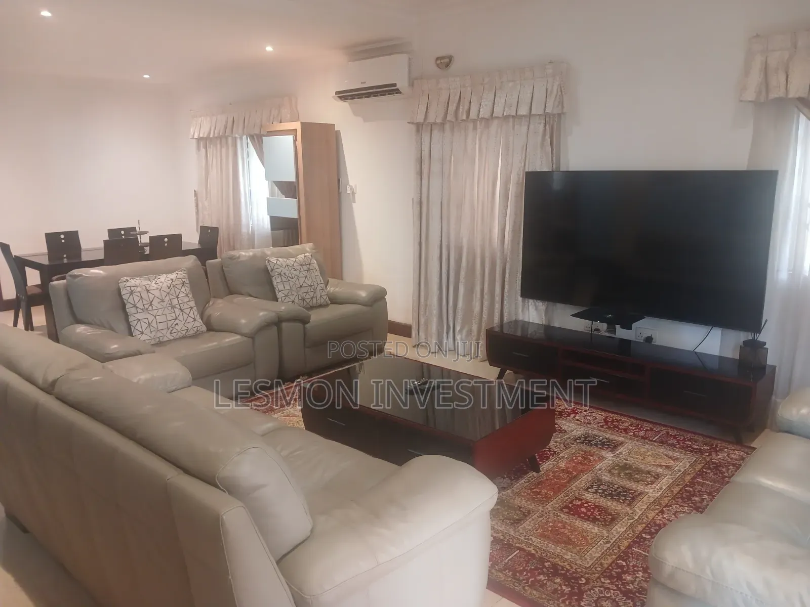 Furnished 4bdrm Bungalow in Lesson Investment, Airport Residential Area