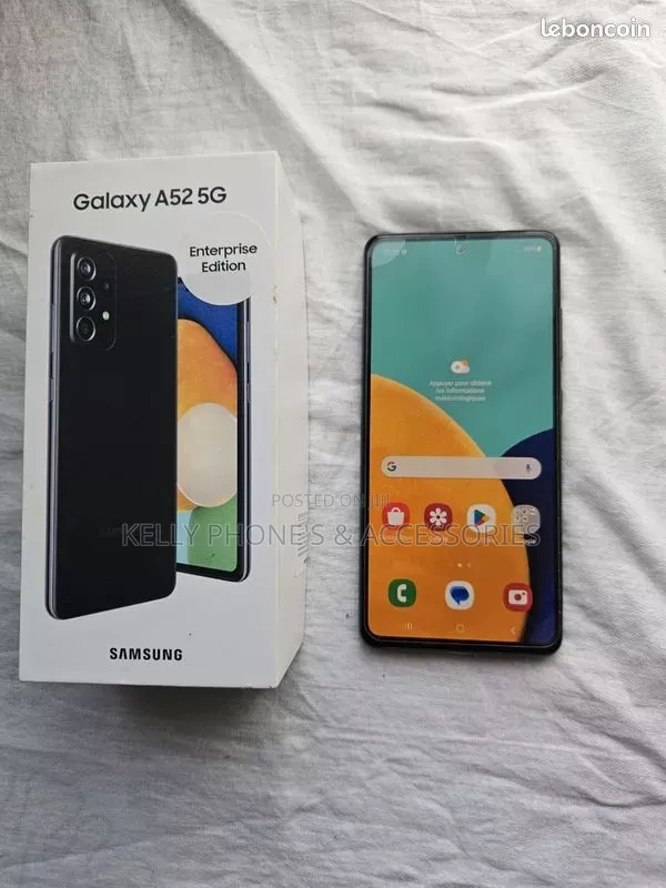 New Samsung Galaxy A52 5G 128 GB Black