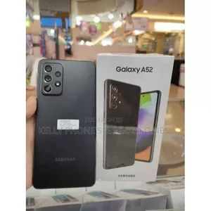 New Samsung Galaxy A52 128 GB Black