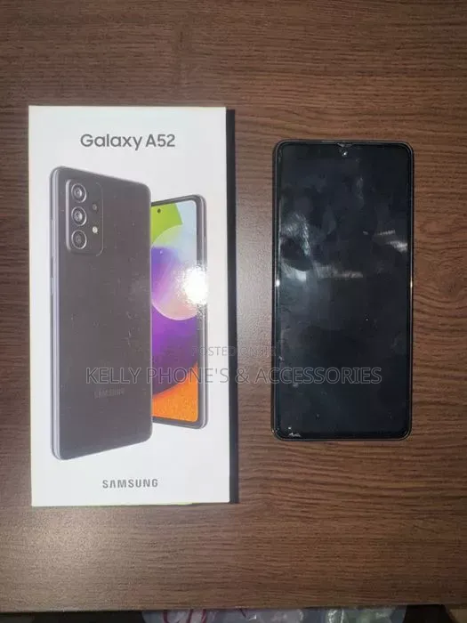 New Samsung Galaxy A52 128 GB Black