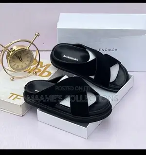 Men’S Balenciaga Slippers/ Slides/ Sandals