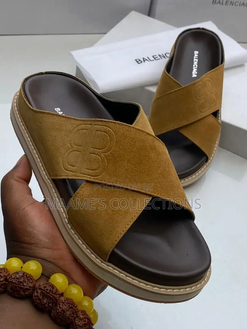 Men’S Balenciaga Slippers/ Slides/ Sandals