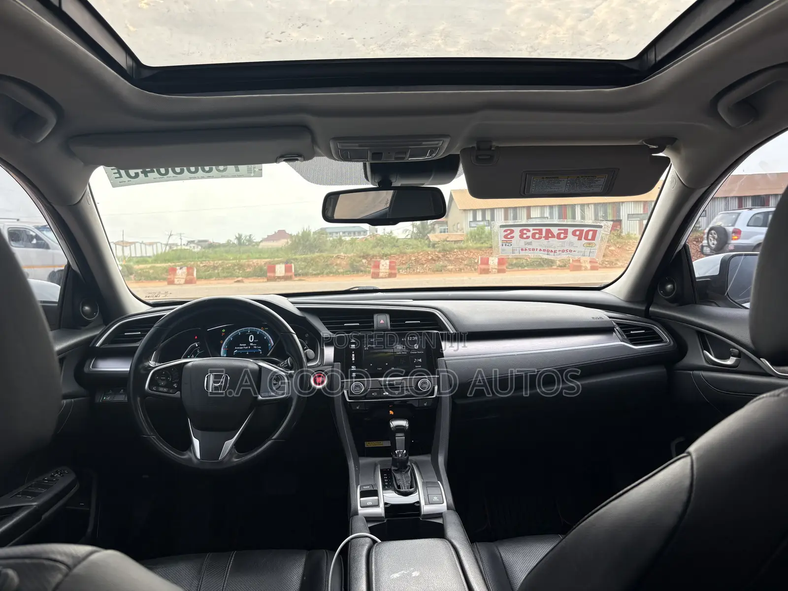 Honda Civic Touring Sedan 2018 White