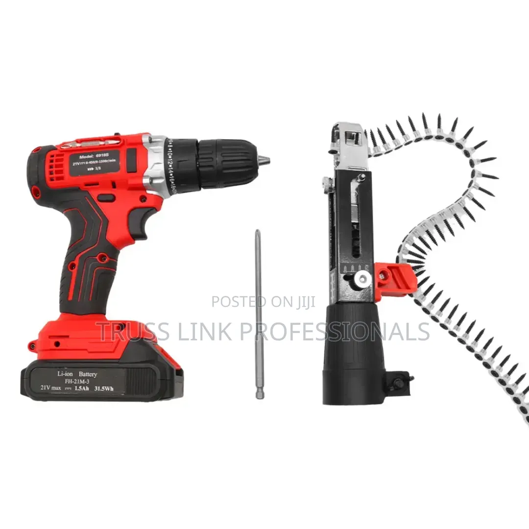 Cordless Nailer Gun 21v