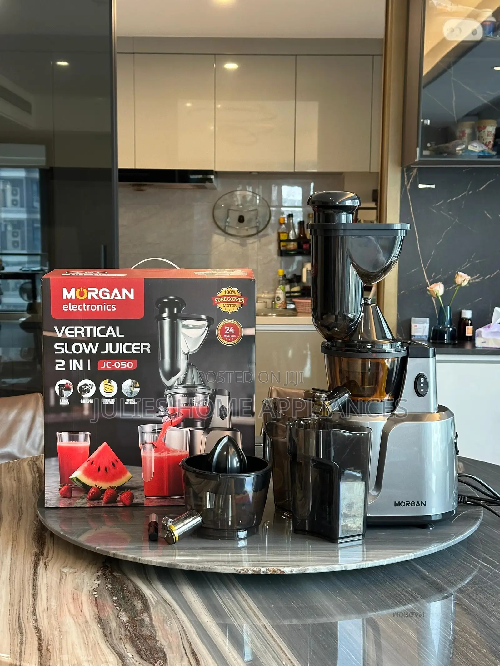 2in1 German Vertical Slow Juicer
