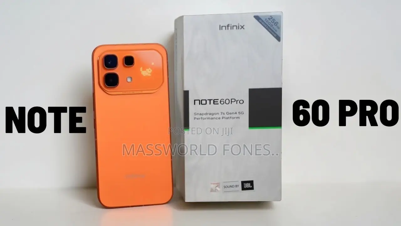 New Infinix Note 60 Pro 256 GB