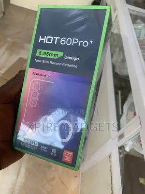 New Infinix Hot 60 Pro+ 256 GB Black