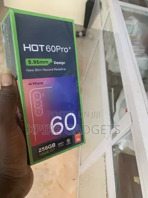 New Infinix Hot 60 Pro+ 256 GB Black