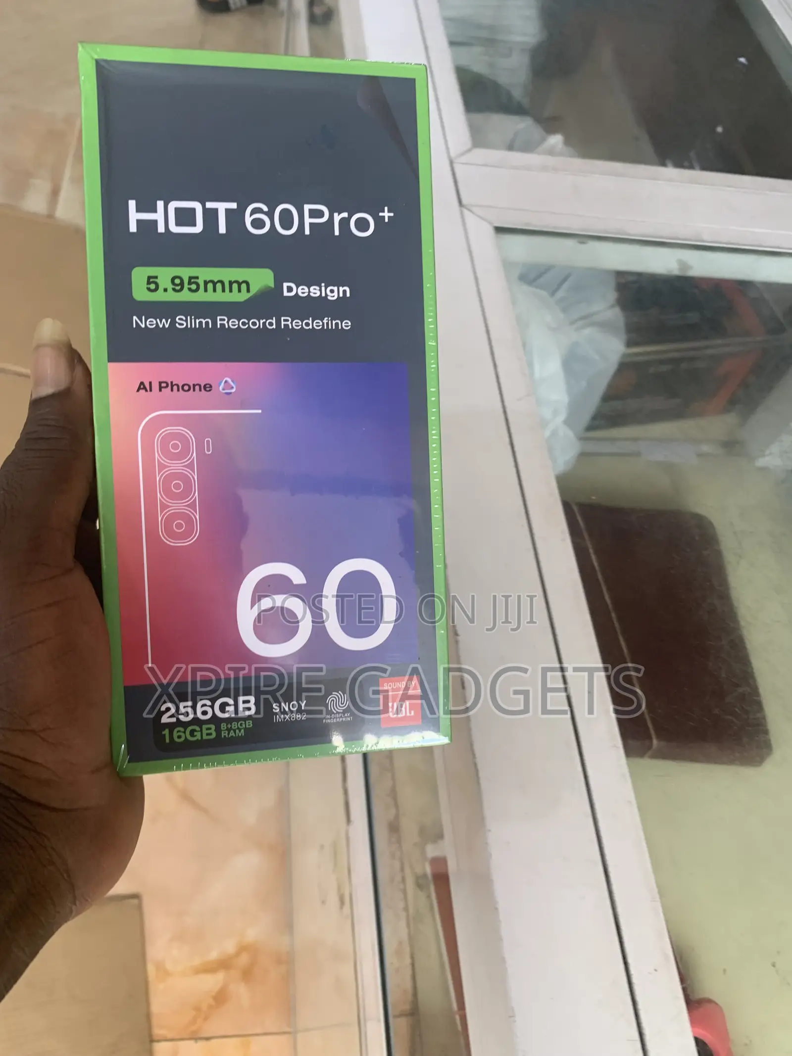 New Infinix Hot 60 Pro+ 256 GB Black