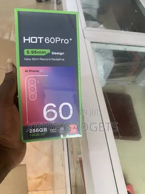 New Infinix Hot 60 Pro+ 256 GB Black