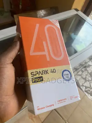 New Tecno Spark 40 Pro+ 256 GB Black