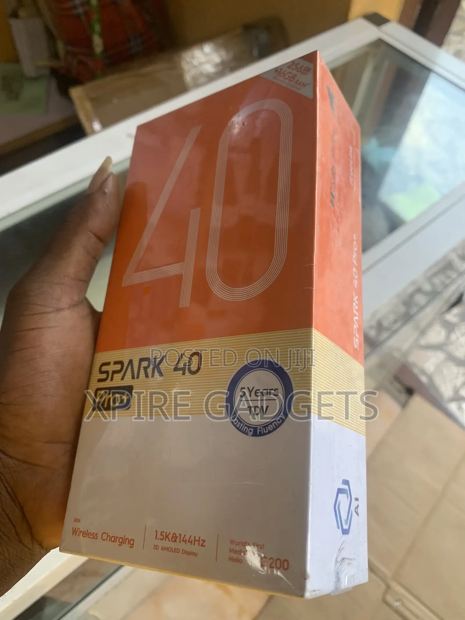 New Tecno Spark 40 Pro+ 256 GB Black