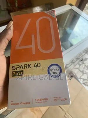 New Tecno Spark 40 Pro+ 256 GB Black