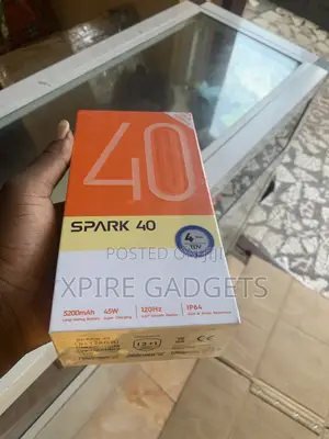 New Tecno Spark 40 256 GB Black