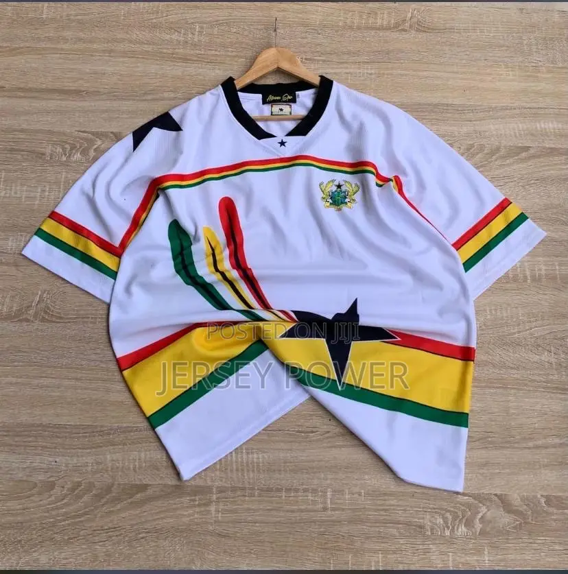 Ghana Jersey Black Fashion ( to the World )