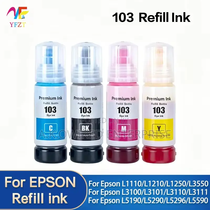 103 Ep103 T103 Epson Ecotank L1110 L3100 L3110 L3111 L3116 L3150 L3151