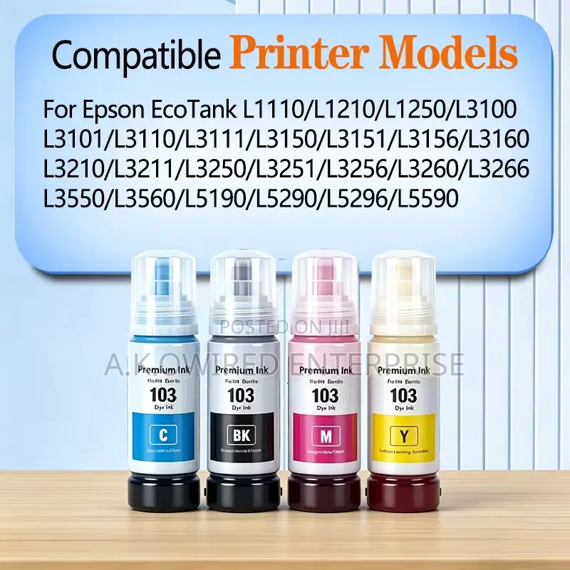 103 Ep103 T103 Epson Ecotank L1110 L3100 L3110 L3111 L3116 L3150 L3151