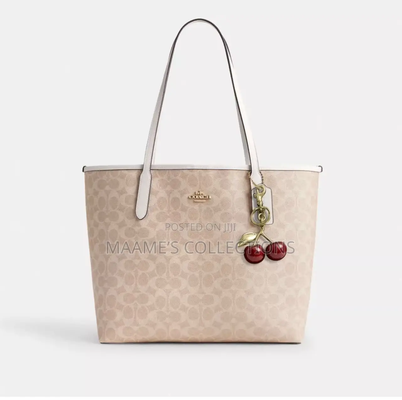 Coach Tote Ladies Handbag With Mini Purse