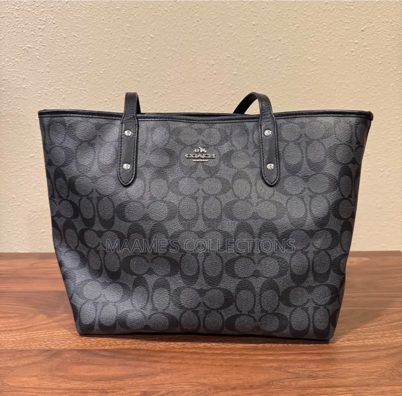 Coach Tote Ladies Handbag With Mini Purse