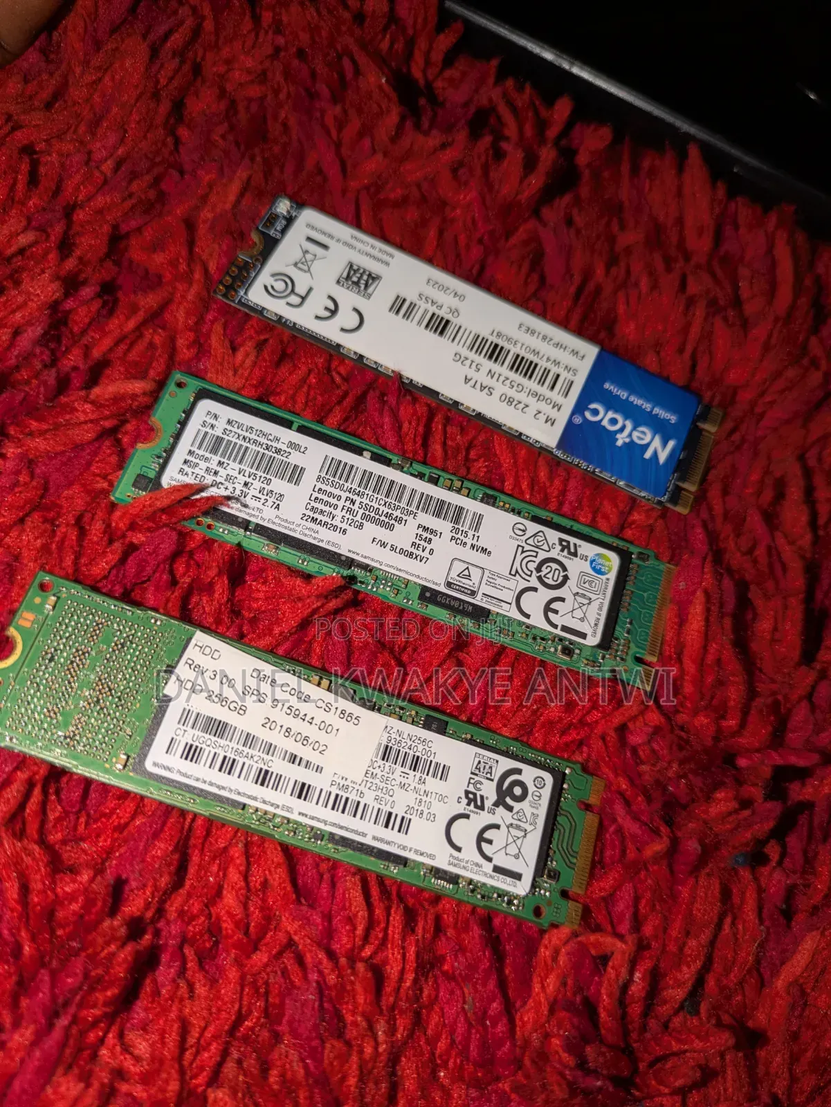 Samsung Nvme SSD 512