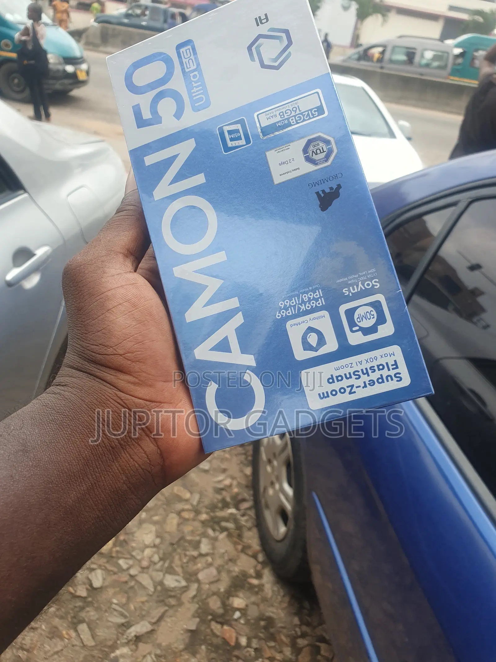 New Tecno Camon 50 Ultra 512 GB Black