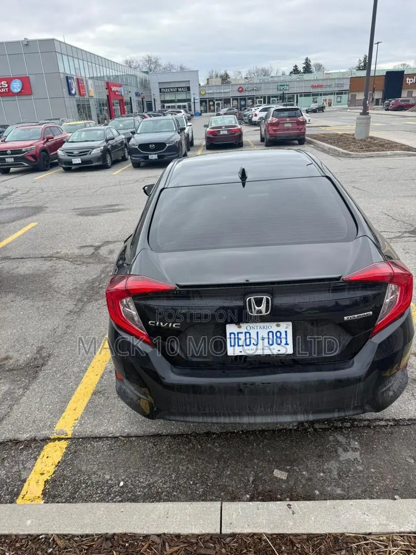 Honda Civic Touring Sedan 2018 Black