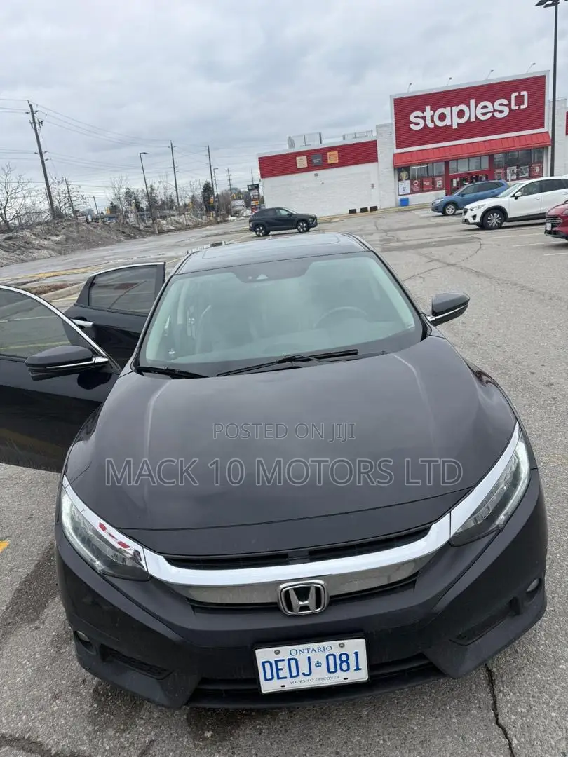 Honda Civic Touring Sedan 2018 Black