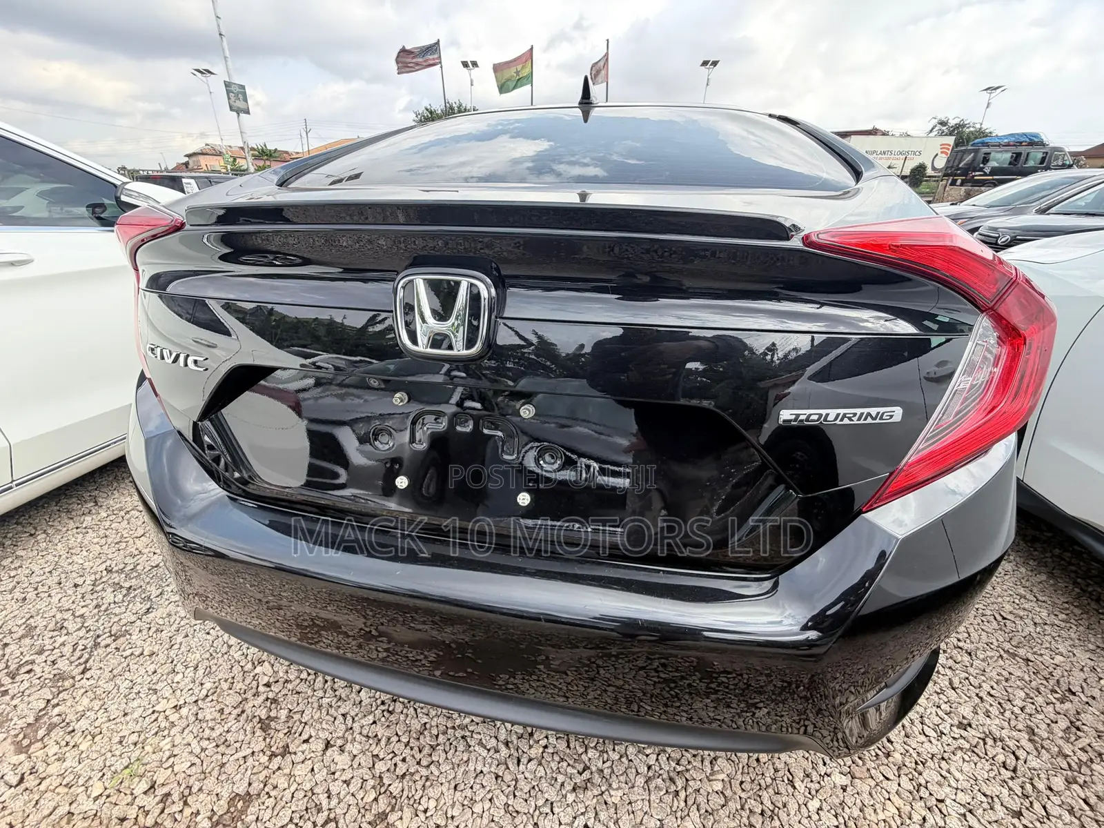 Honda Civic Touring Sedan 2018 Black