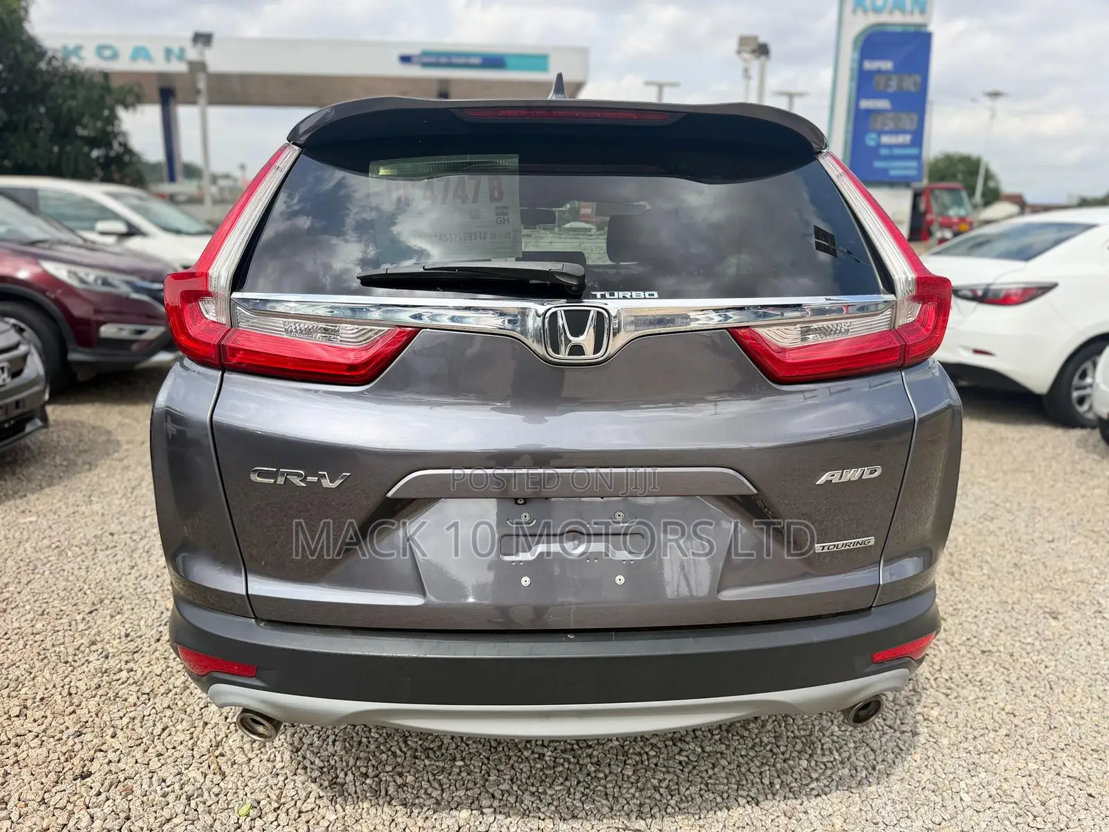 Honda CR-V Touring 4dr SUV AWD (1.5L 4cyl CVT) 2017 Gray