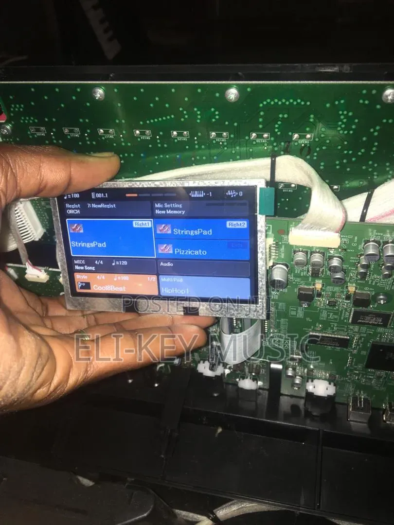 Yamaha PSR Sx600 PSR E473 Screens